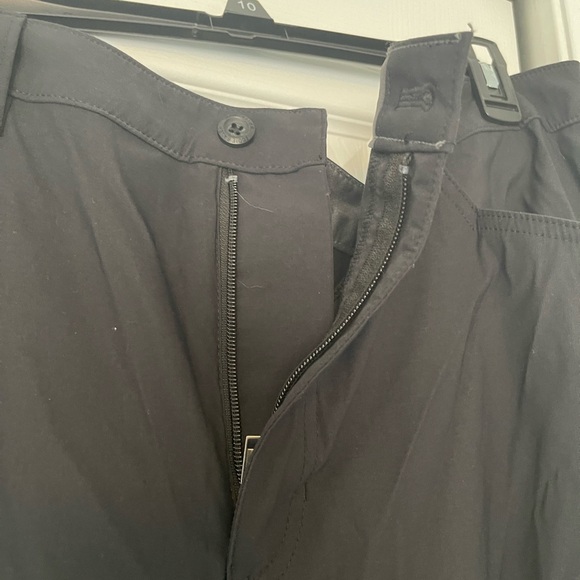 Men's Eddie Bauer Nylon Black Pants - Picture 5 of 6